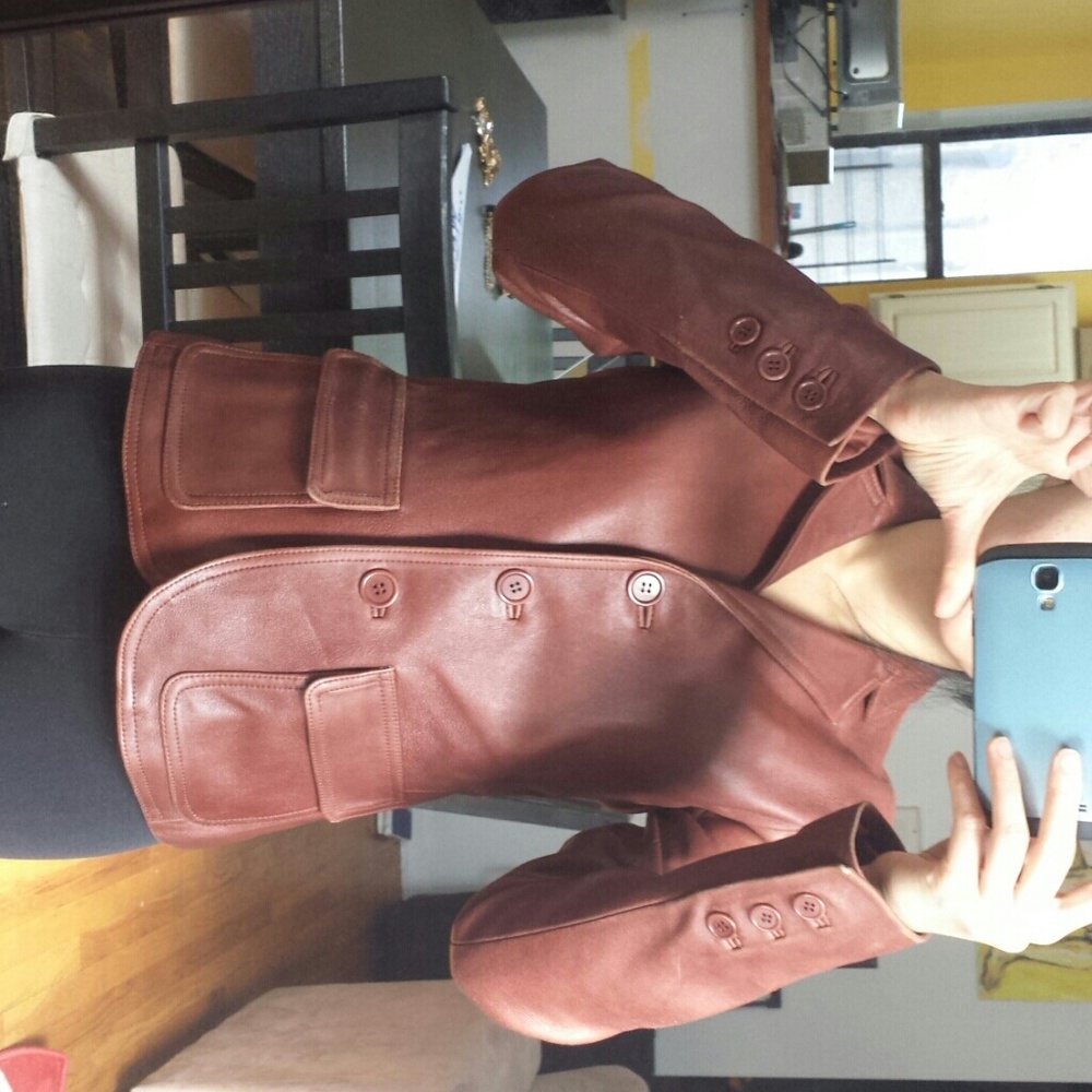 COPY - Letter jacket light brown